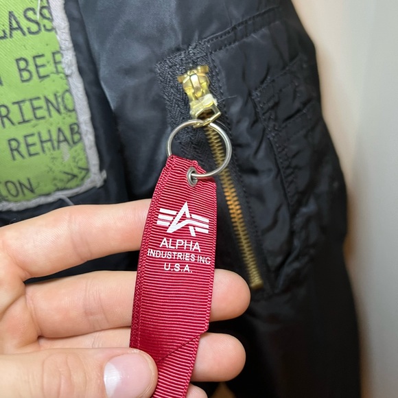 Alpha Industries X Urban Outfitters patchwork bomber jacket - Picture 8 of 16